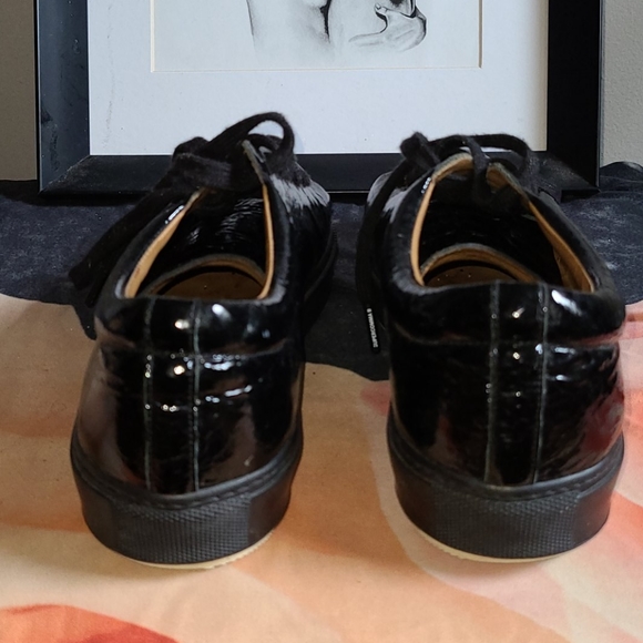 Acne Studios black shoes sneakers sz 41 leather - Picture 9 of 13